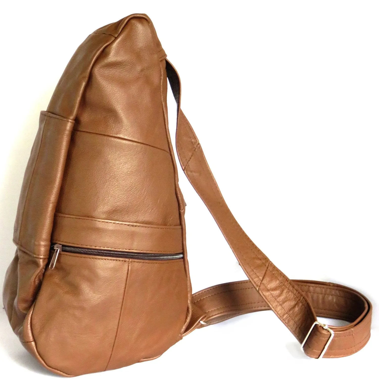 Genuine Leather Sling Backpack