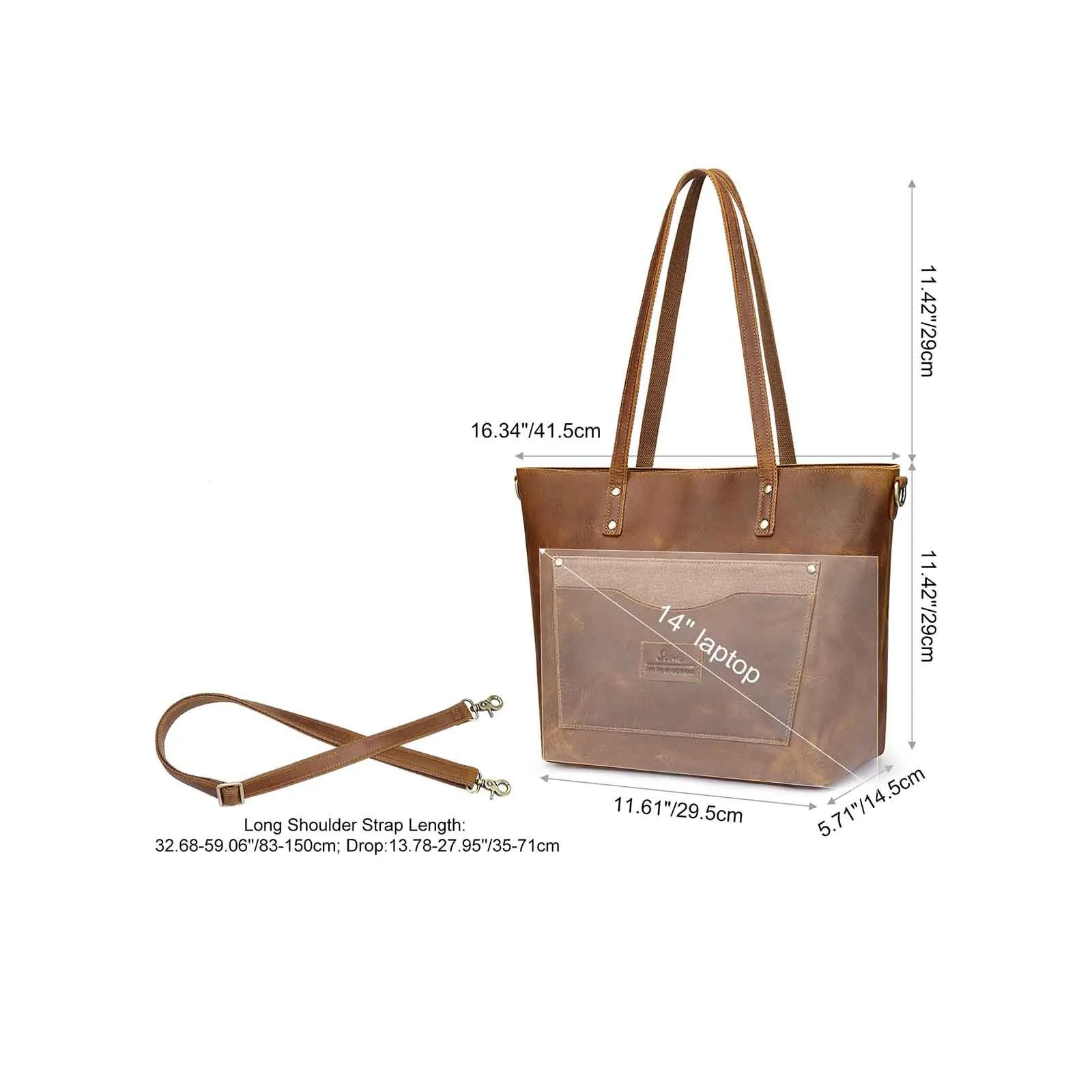 Genuine Leather Women's Tote Bag