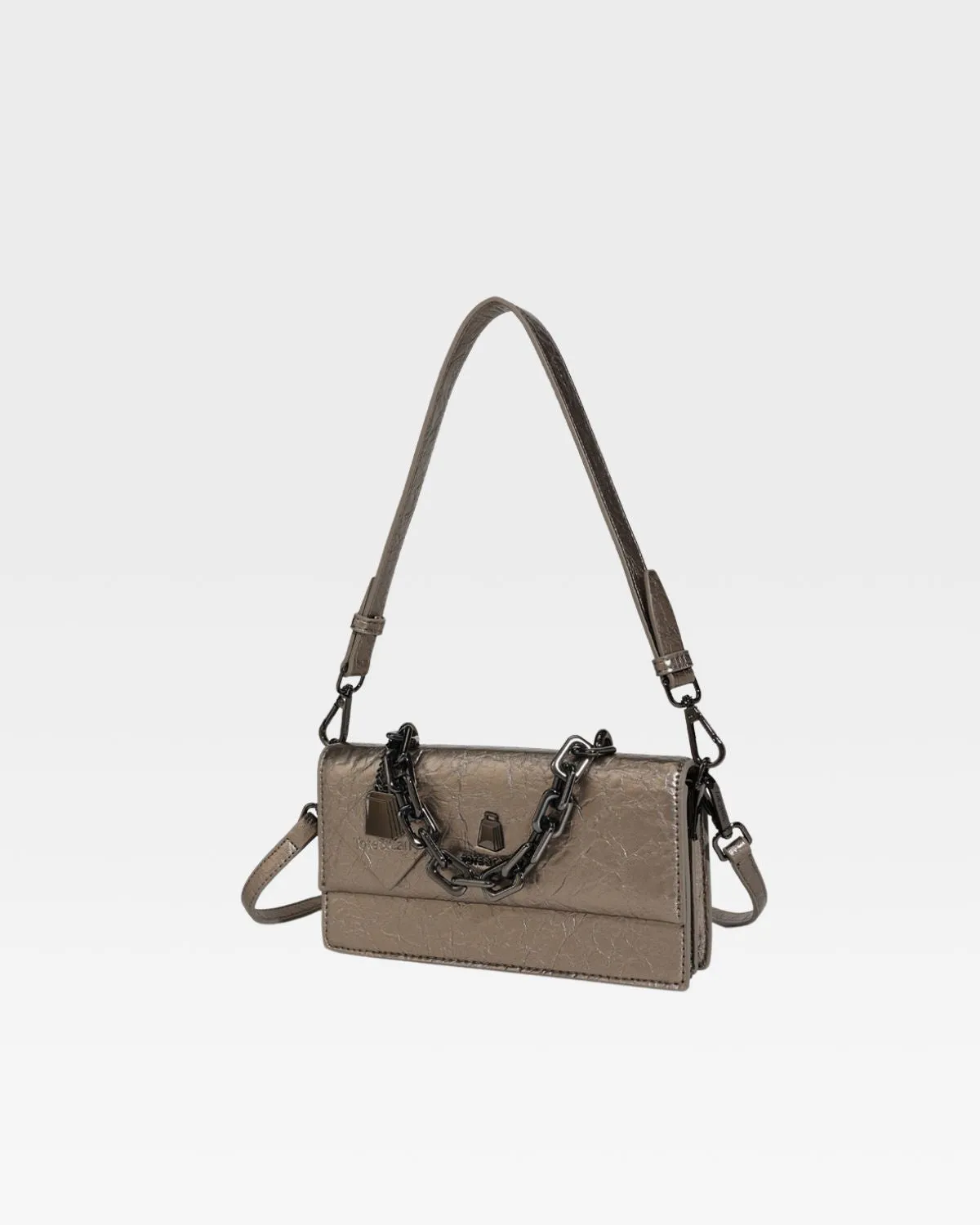 Gun Powder Grey Camila Shoulder Bag