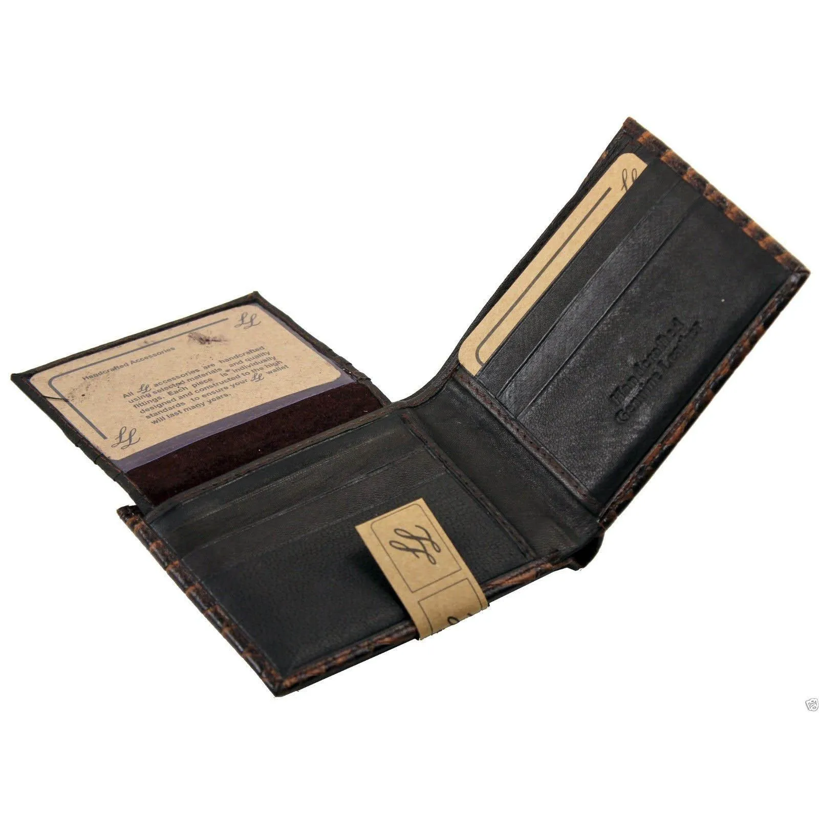 Handcrafted Leather Wallet - Brown