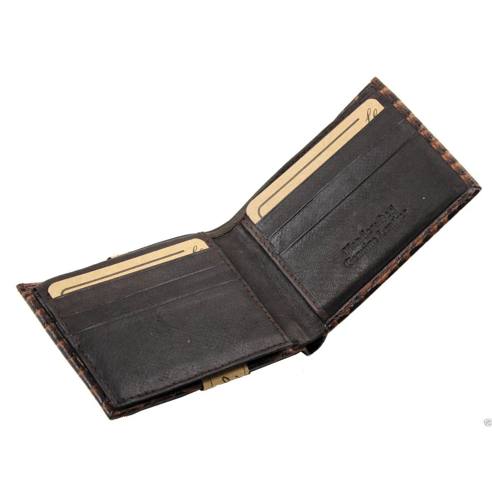 Handcrafted Leather Wallet - Brown