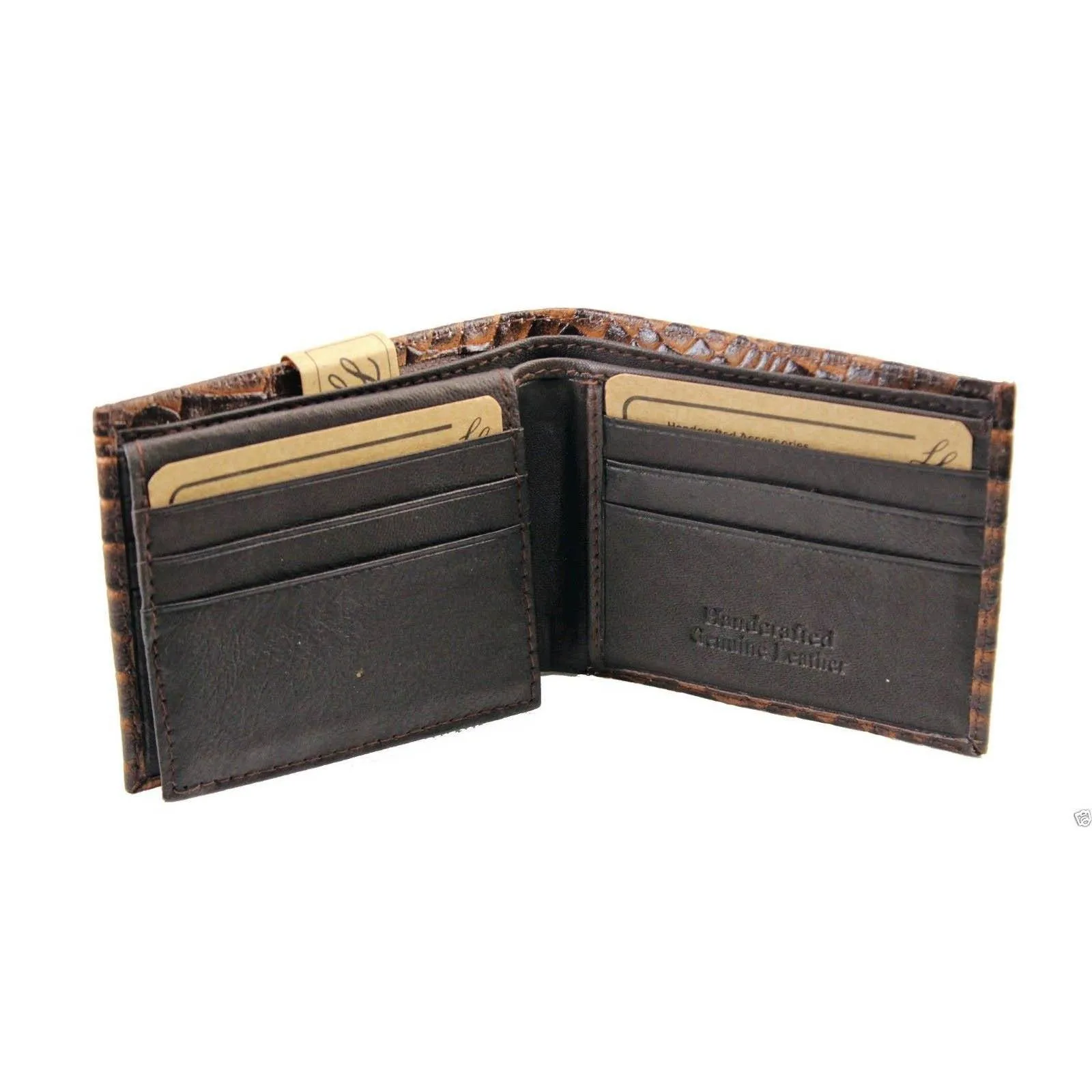 Handcrafted Leather Wallet - Brown