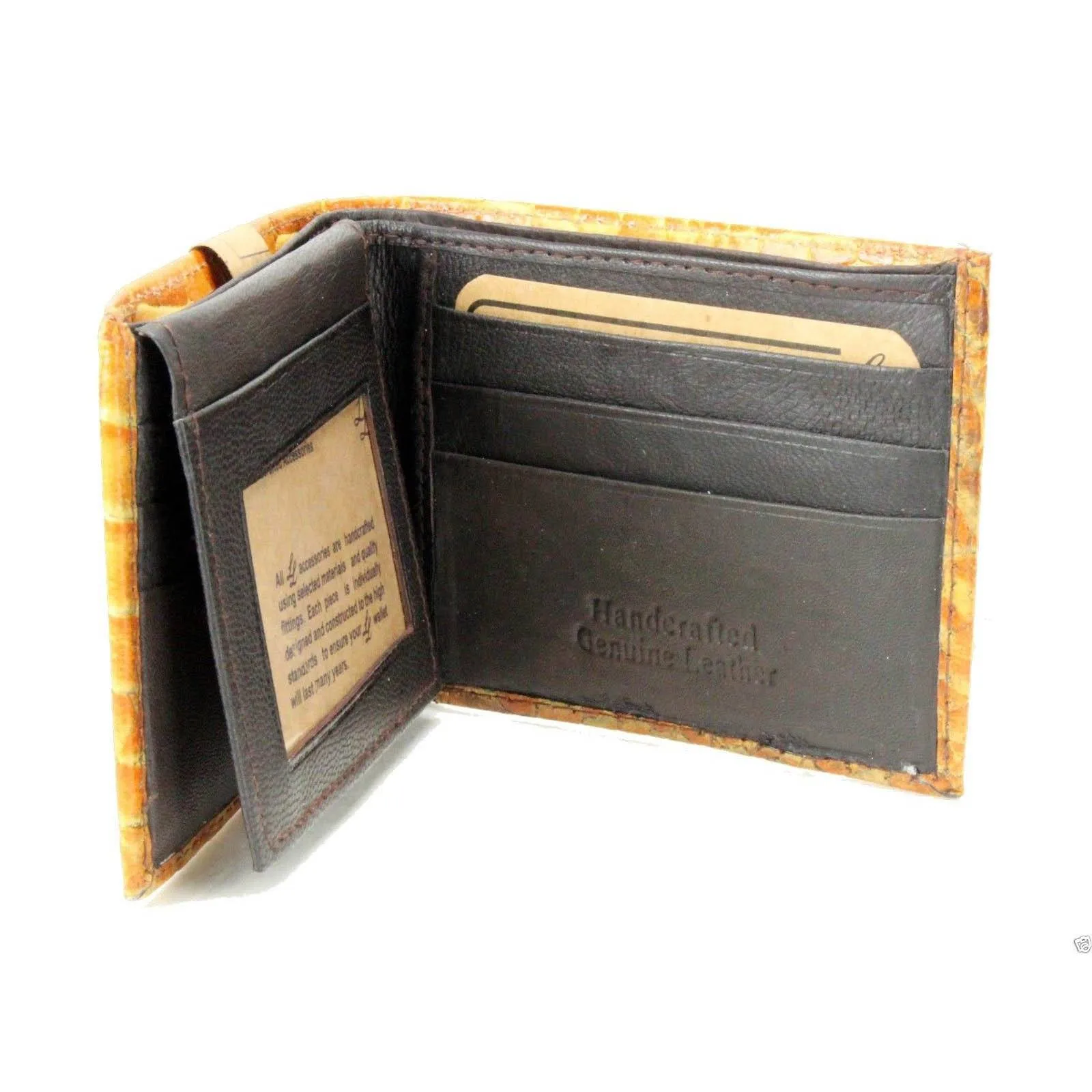 Handcrafted Leather Wallet - Brown