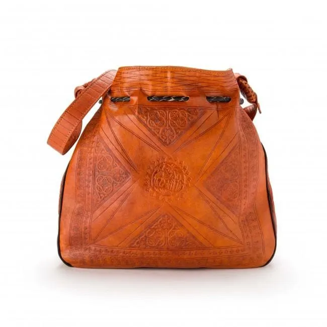 Heritage Tote - Bucket Bag - Orange