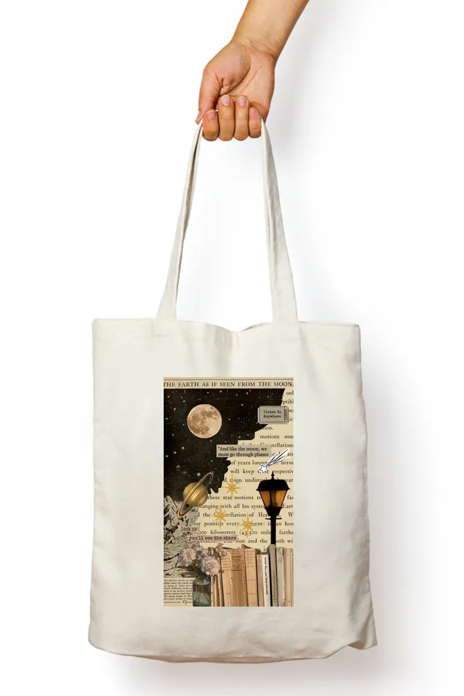 Journaling Abstract Tote Bag