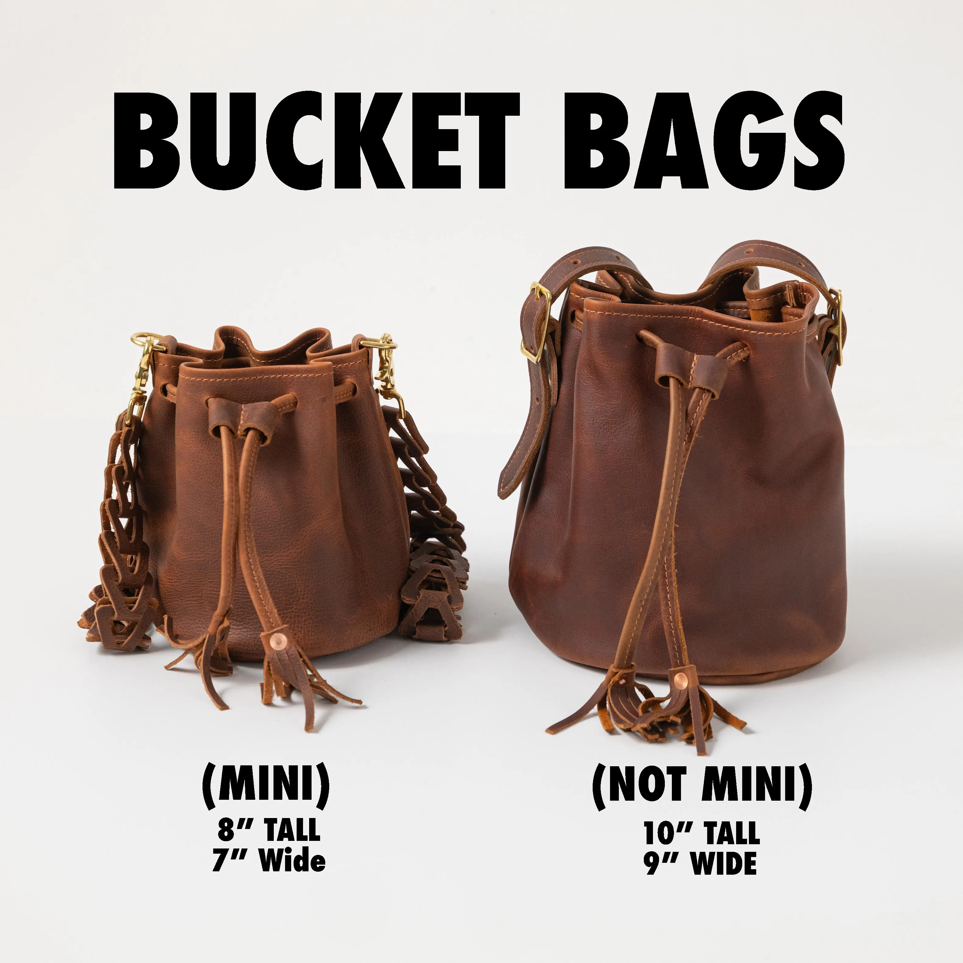 Leaf Cypress Mini Bucket Bag