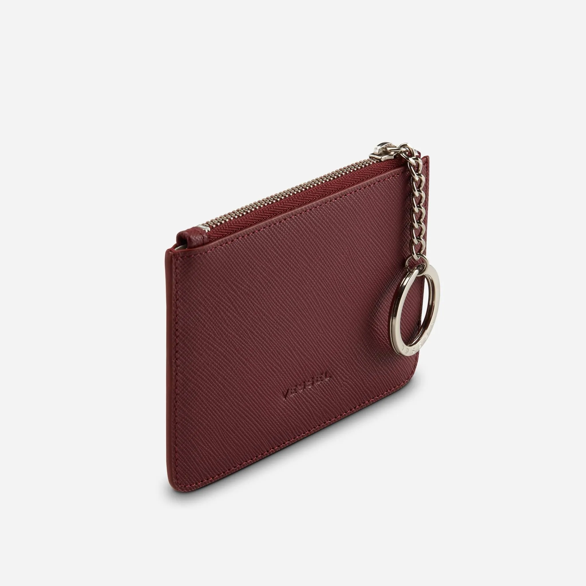 Leather Zippered Wallet