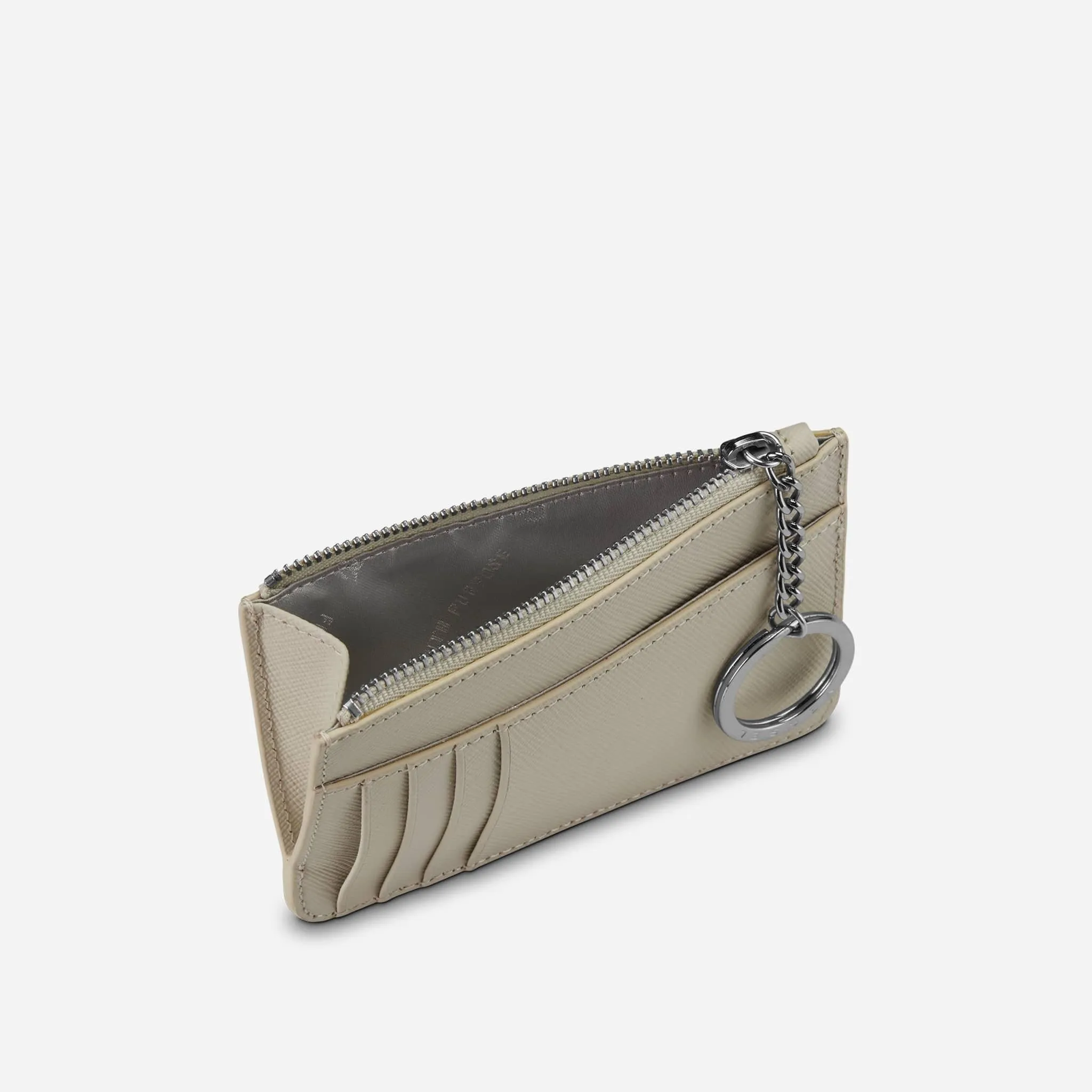 Leather Zippered Wallet