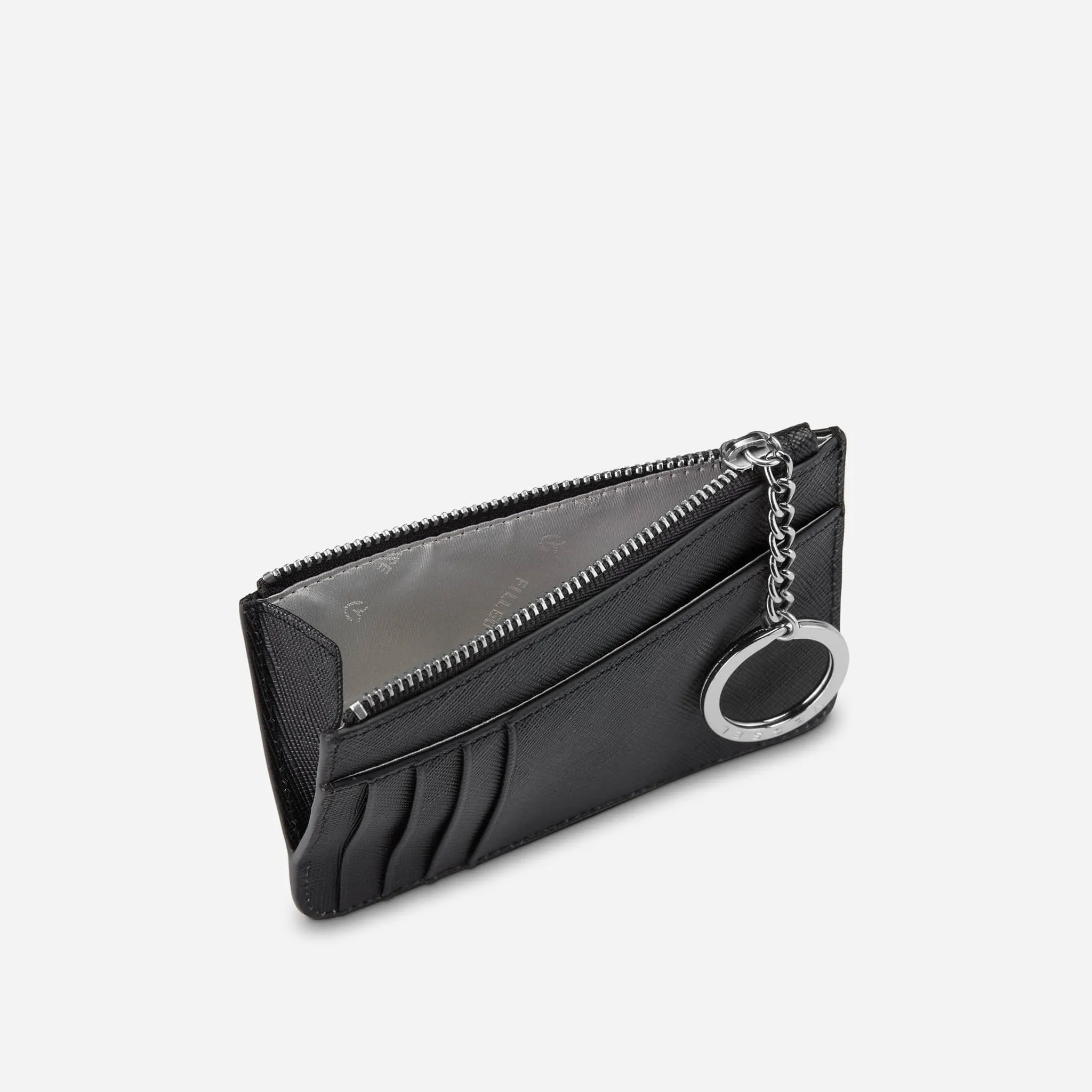 Leather Zippered Wallet