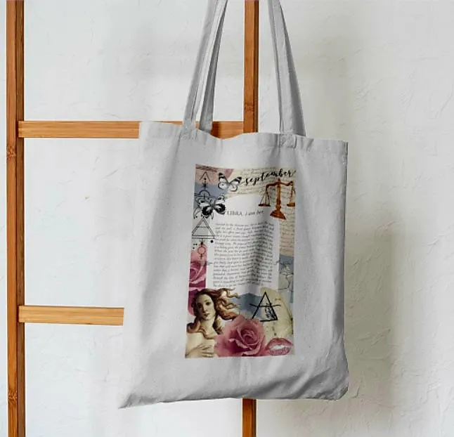 Libra Zodiac Tote Bag