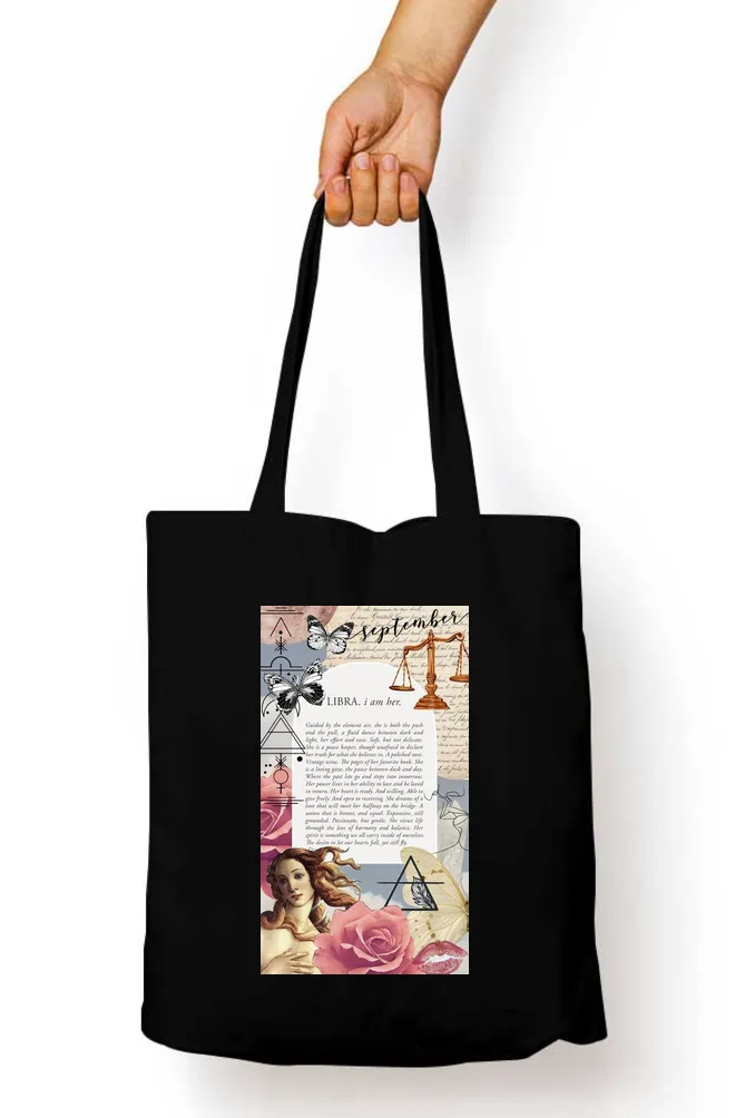 Libra Zodiac Tote Bag