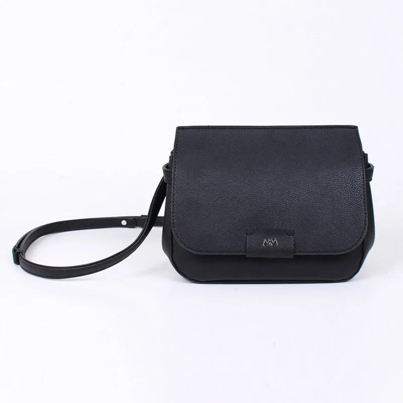 lisa black cross shoulder bag