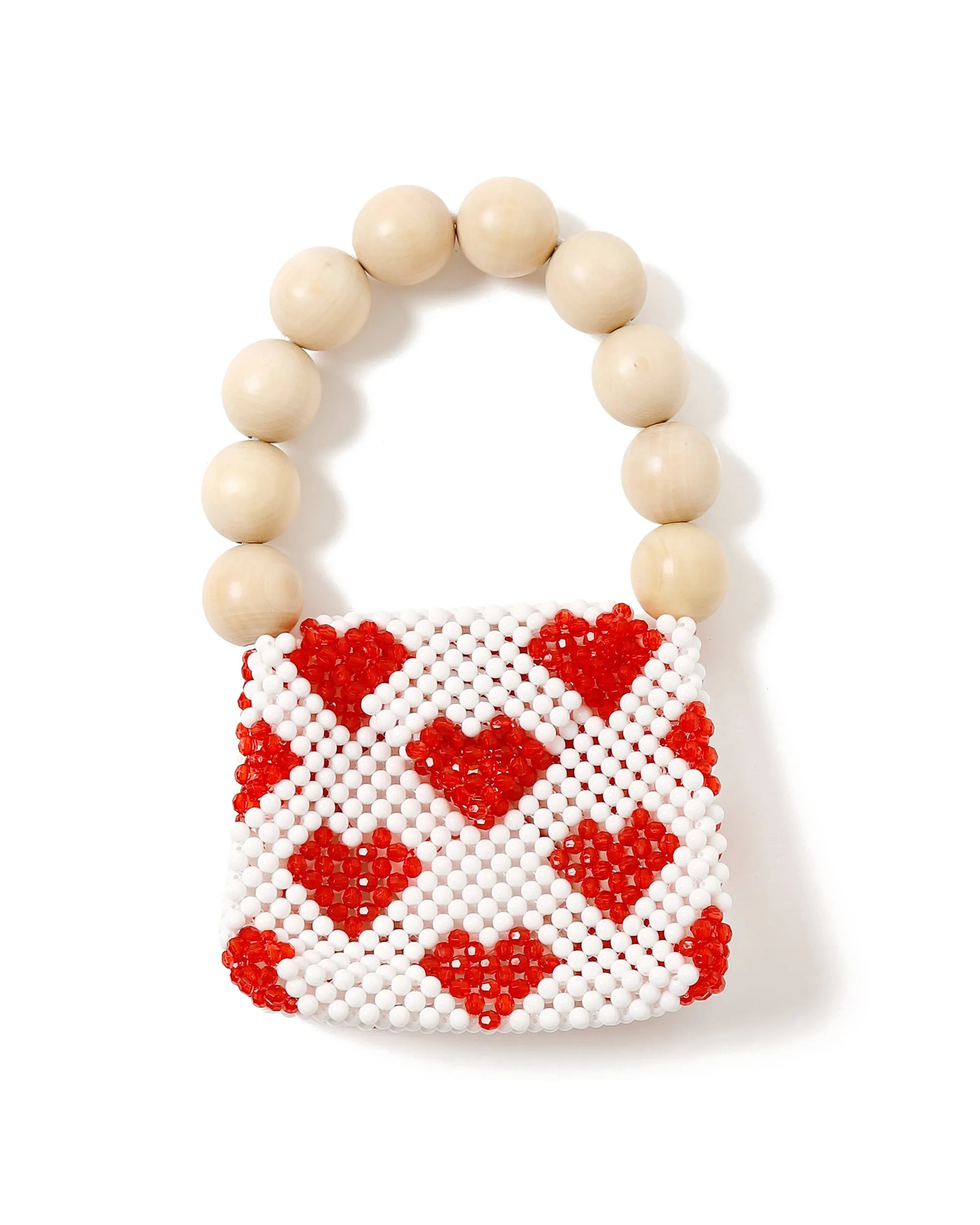 <b>TOOS</b><br>wood ball handbag (heart)