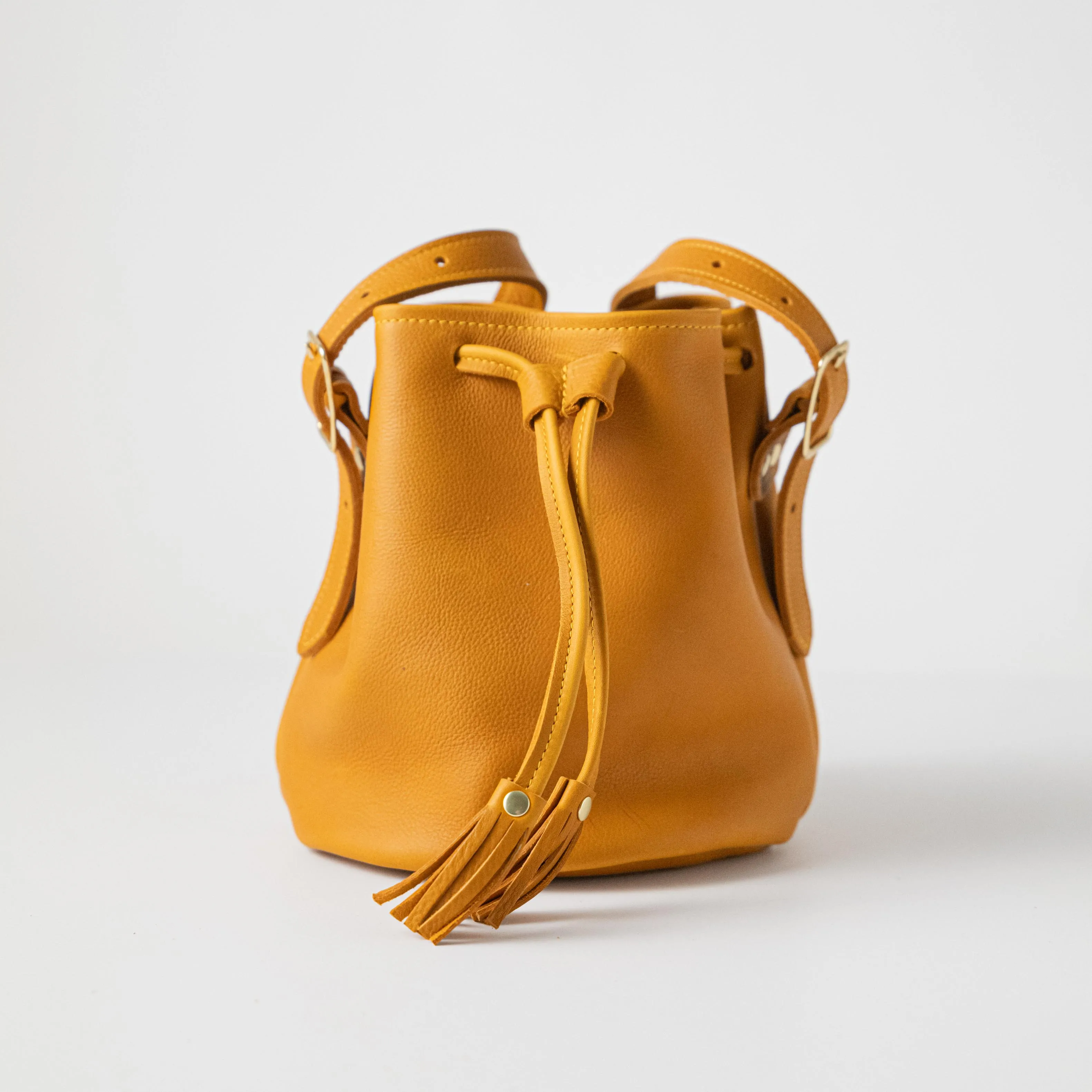 Marigold Cypress Bucket Bag