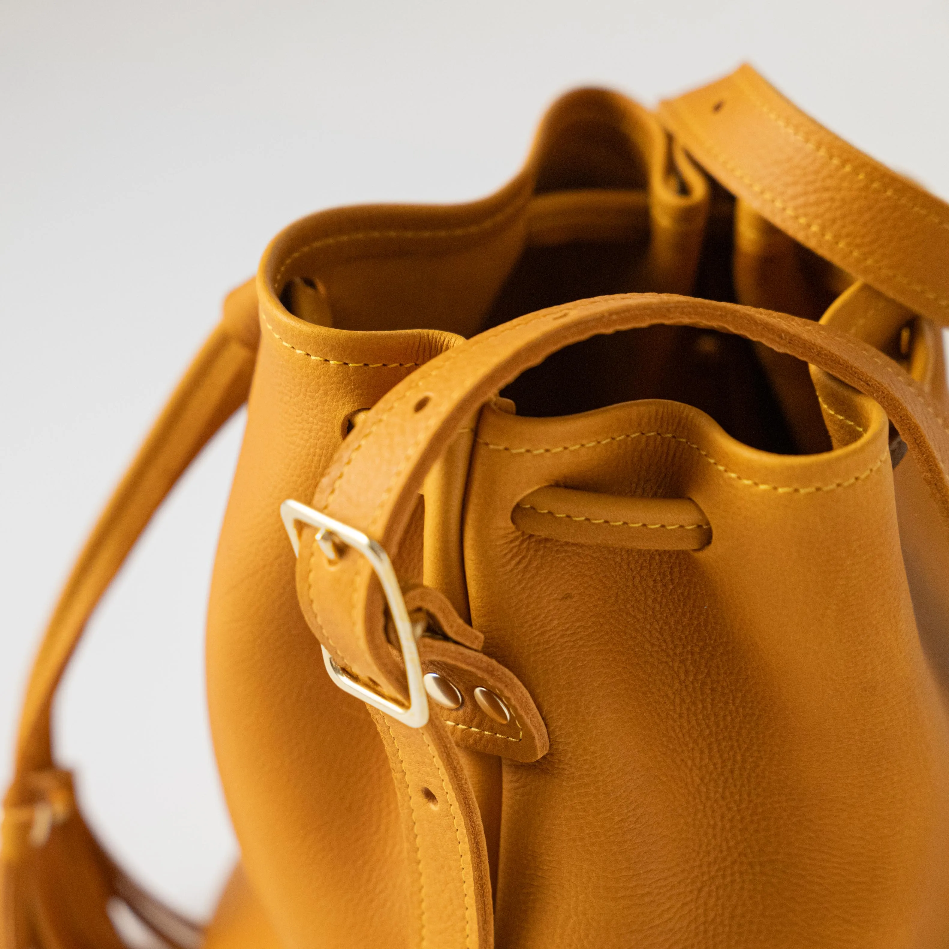 Marigold Cypress Bucket Bag