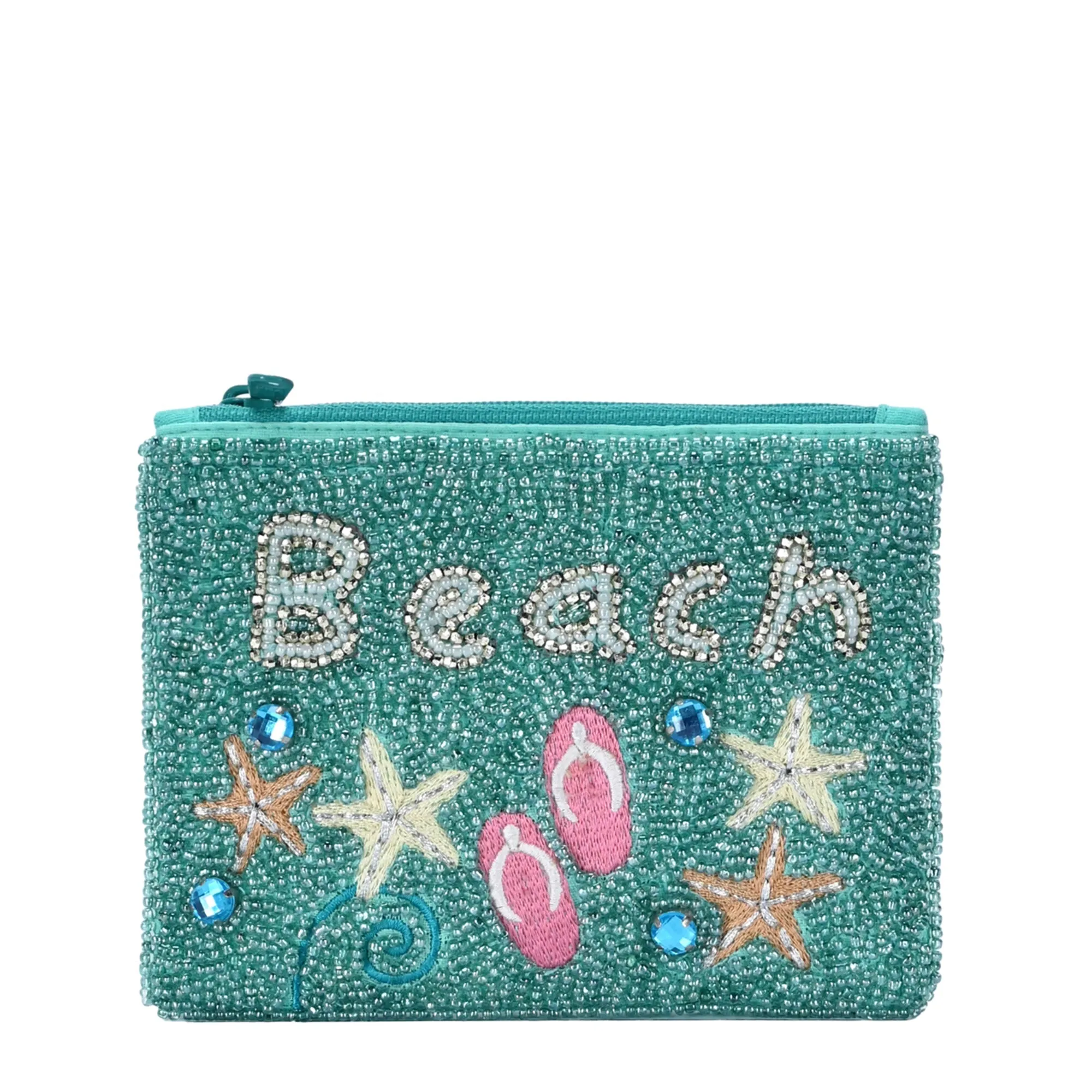 Marina Beaded Coin Purse