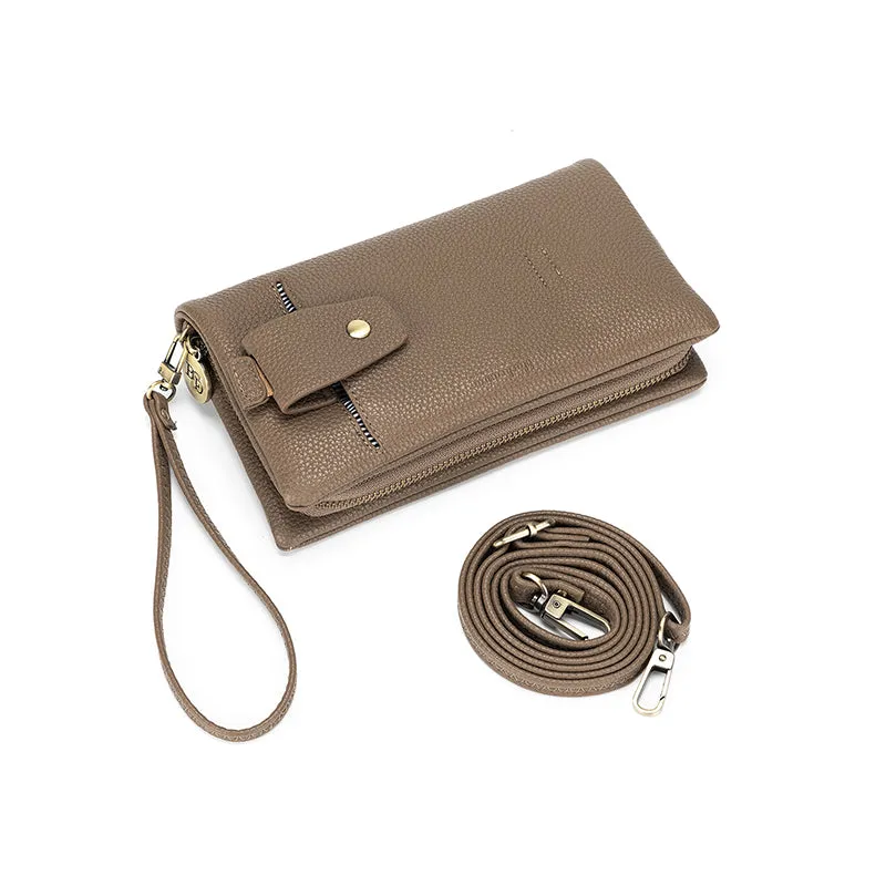 Mavie Taupe Wallet