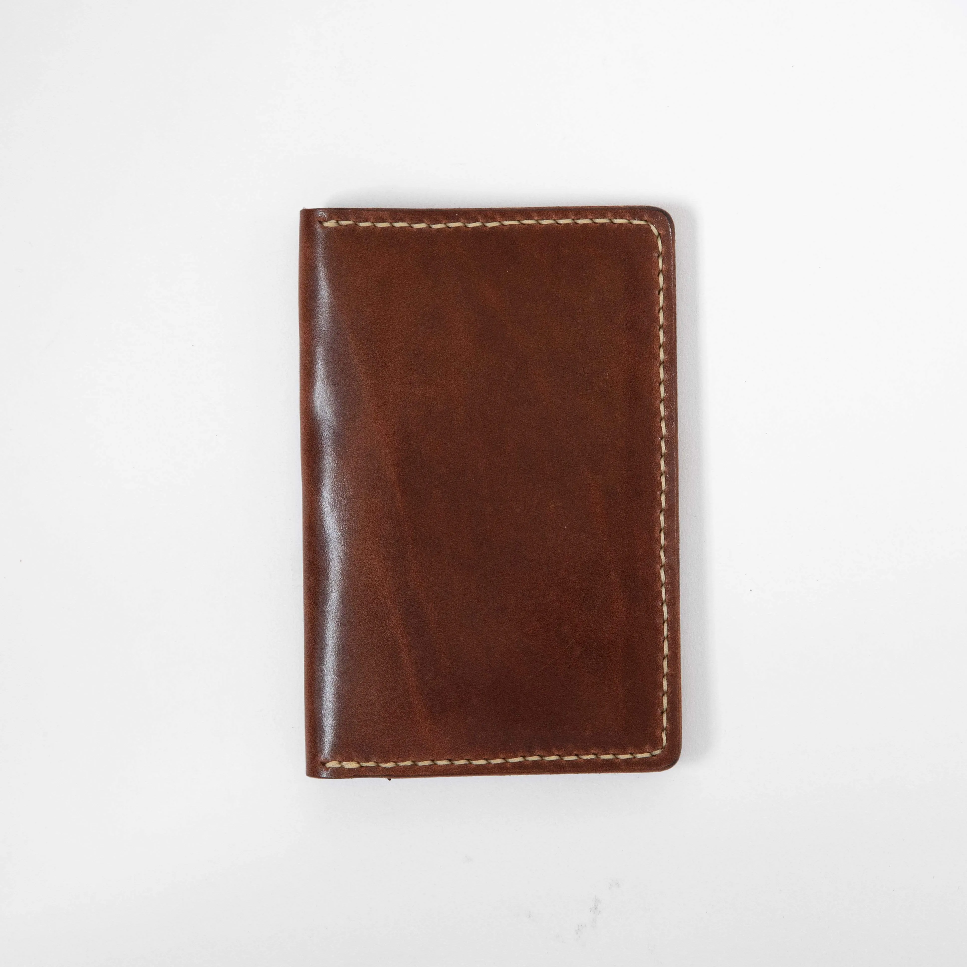 Medium Brown Notebook Wallet