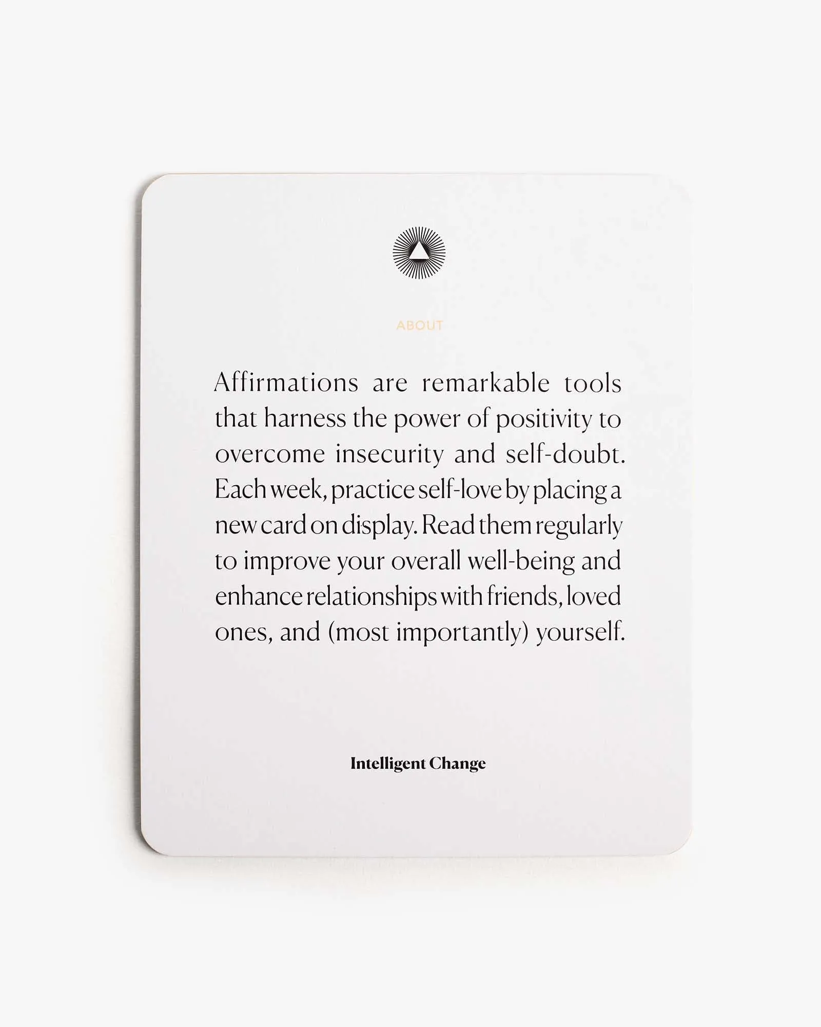 Mindful Affirmation Cards by Intelligent Change