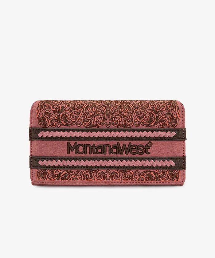 Montana West Embroidered Wallet