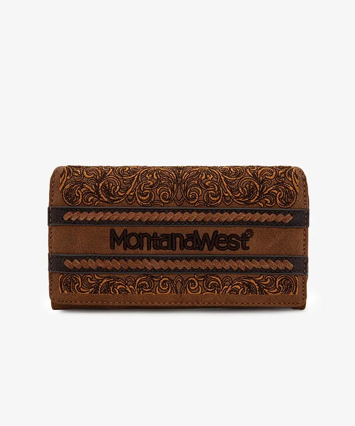 Montana West Embroidered Wallet