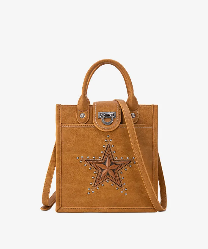 Montana West Longhorn Star Crossbody Purse