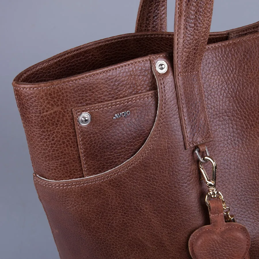 Mora Tote Leather Bag