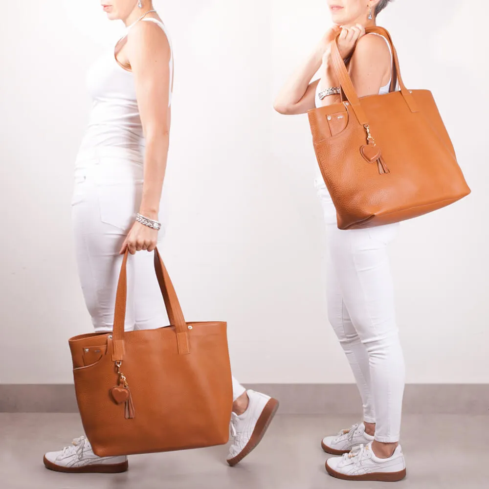 Mora Tote Leather Bag