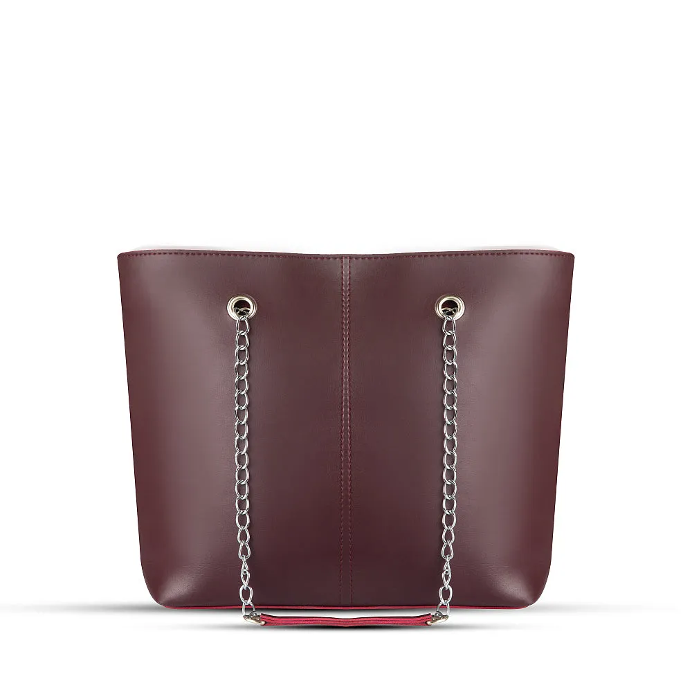 Mystic Maroon Tote Bag