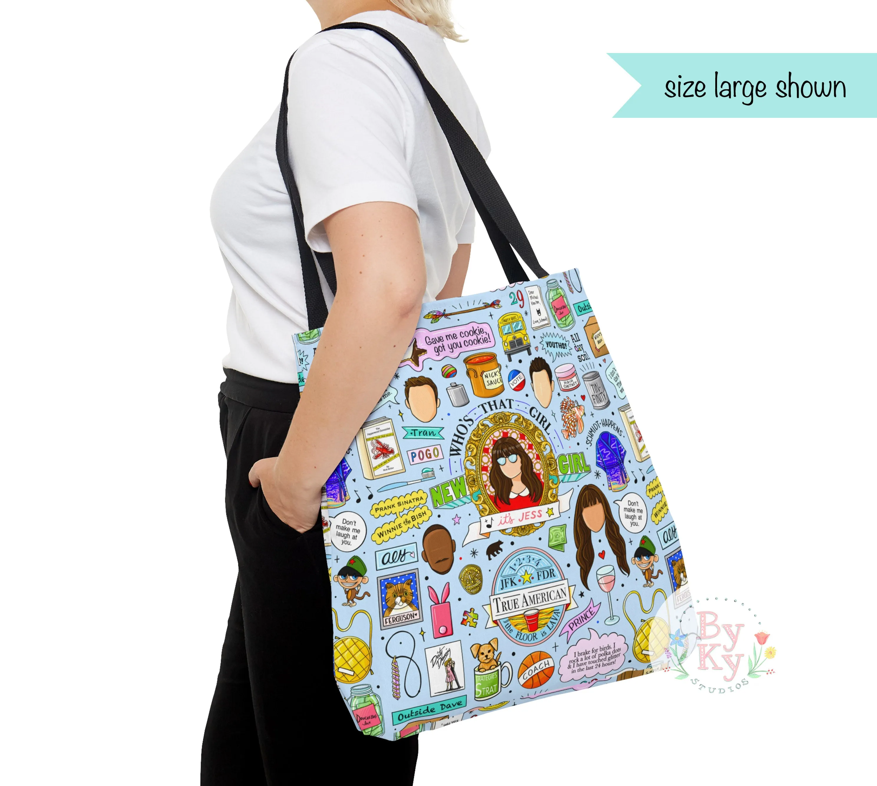 New Girl Tote Bag