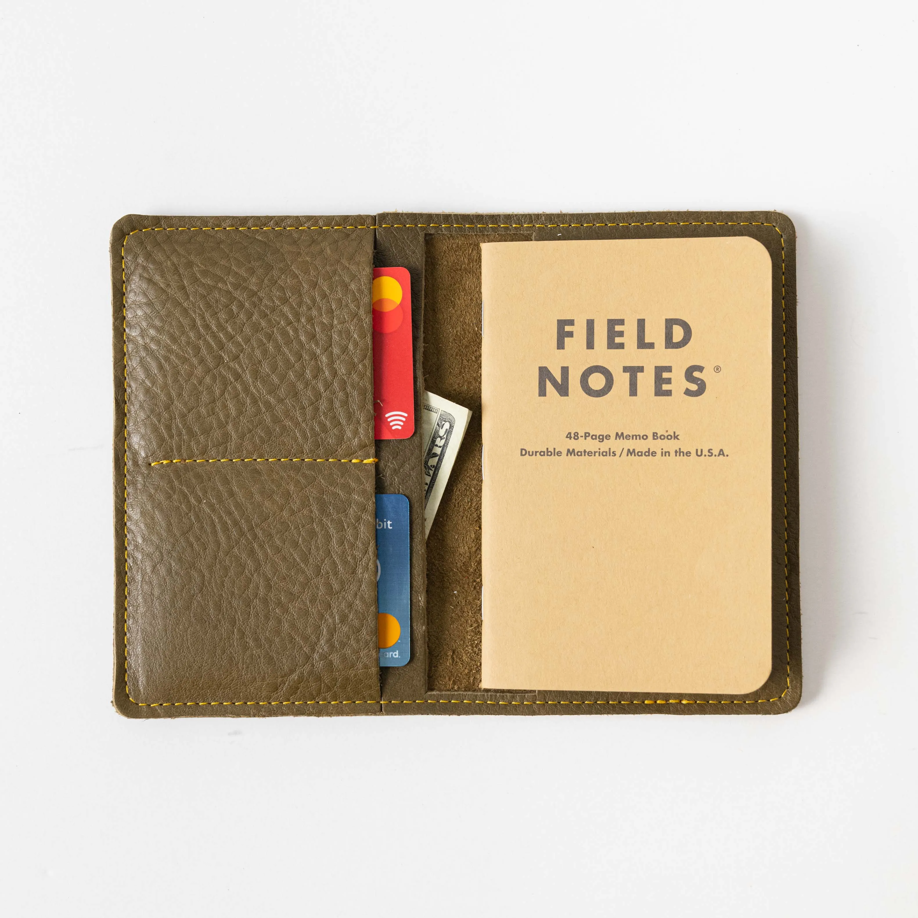 Olive Cypress Passport Wallet