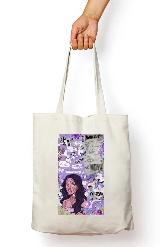 Olivia Rodrigo Spotify Tote Bag