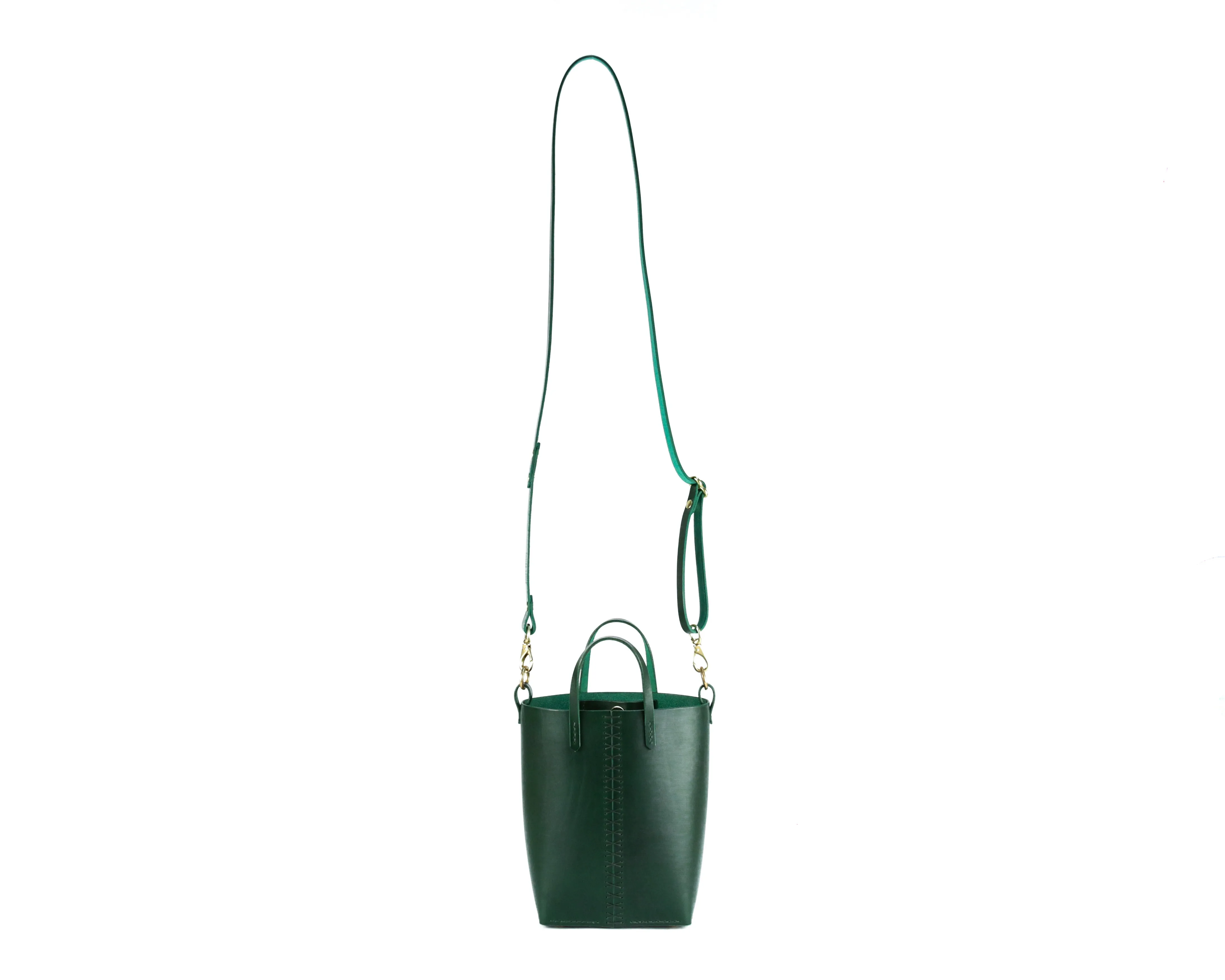 Palmetto Bucket Bag: Emerald