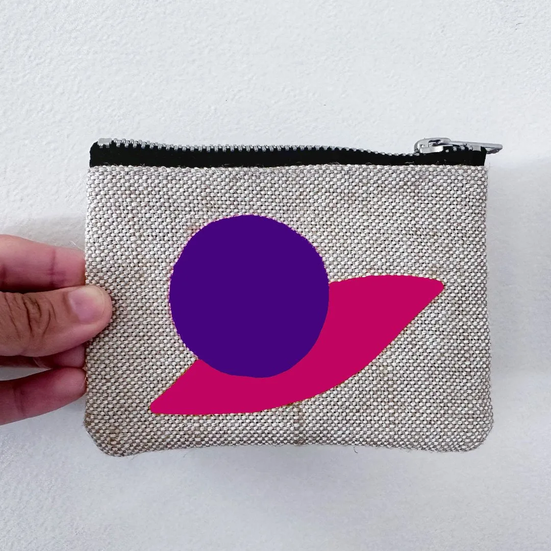 Peace Purse in Purple and Pink