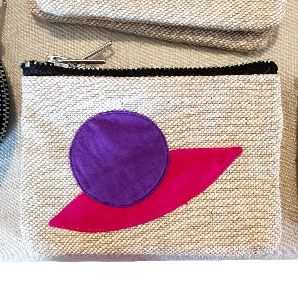 Peace Purse in Purple and Pink