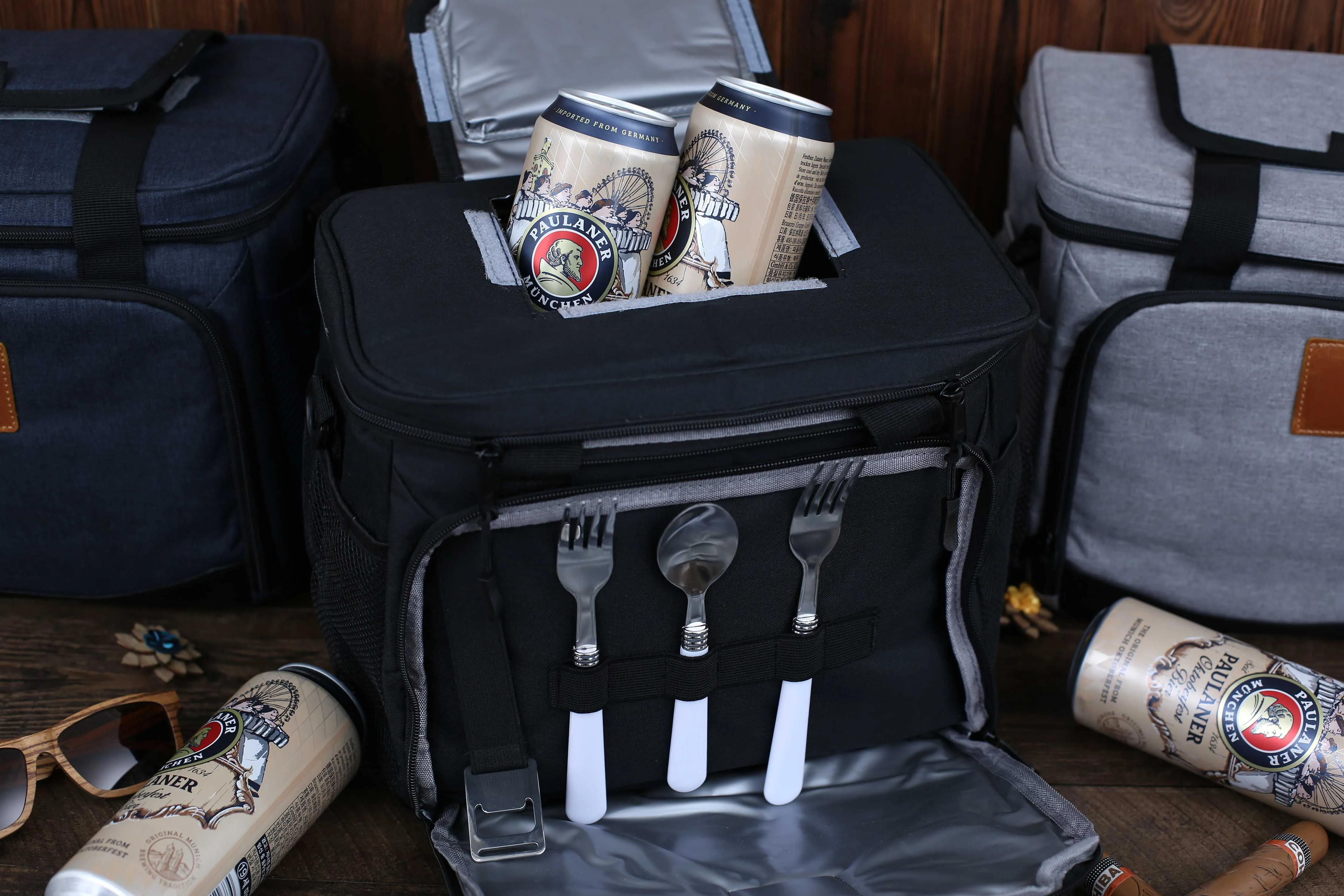 Personalized Groomsmen Gift Cooler Bag, Insulated Bag, Picnic Bag, Barbecue Cooler Bag