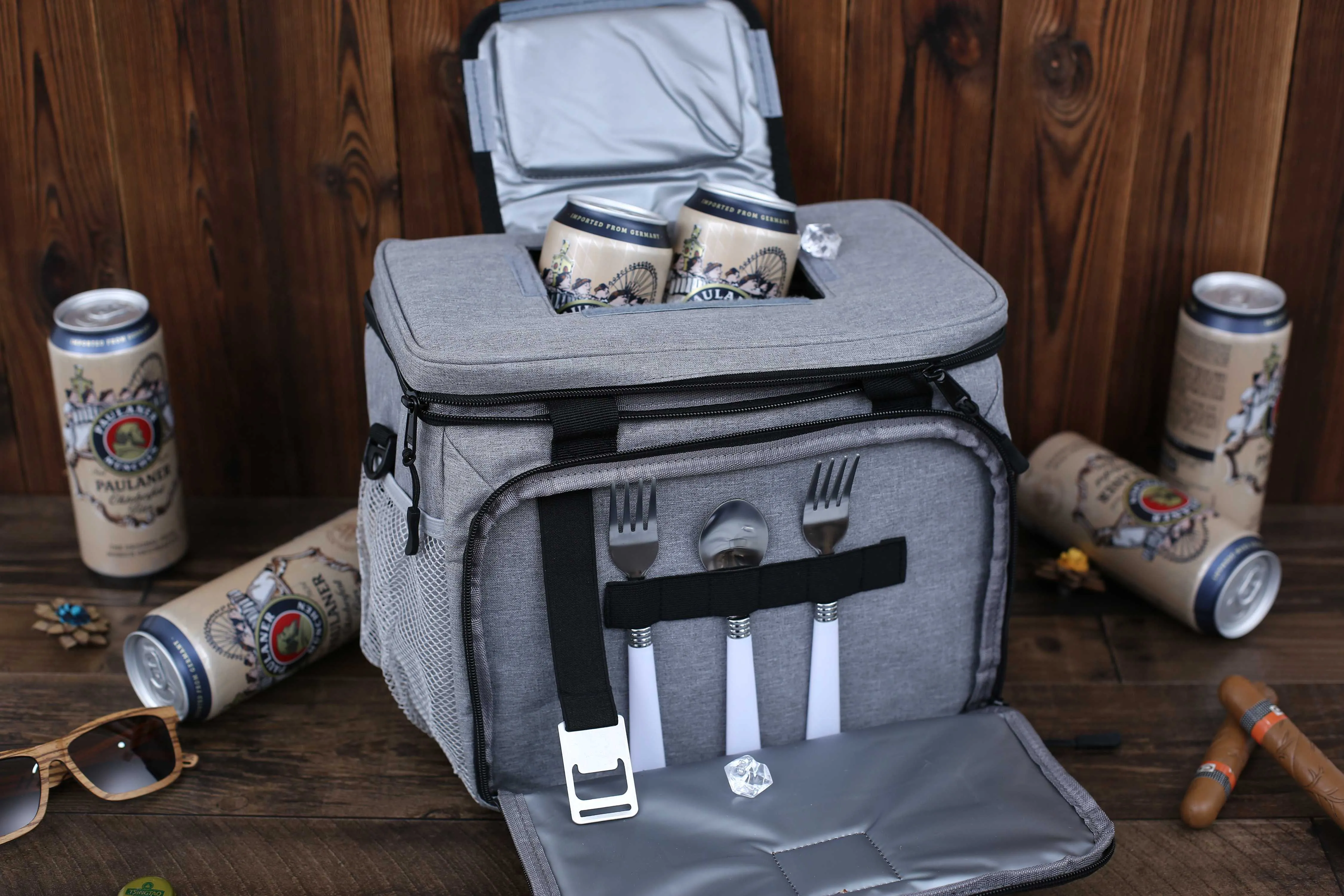 Personalized Groomsmen Gift Cooler Bag, Insulated Bag, Picnic Bag, Barbecue Cooler Bag