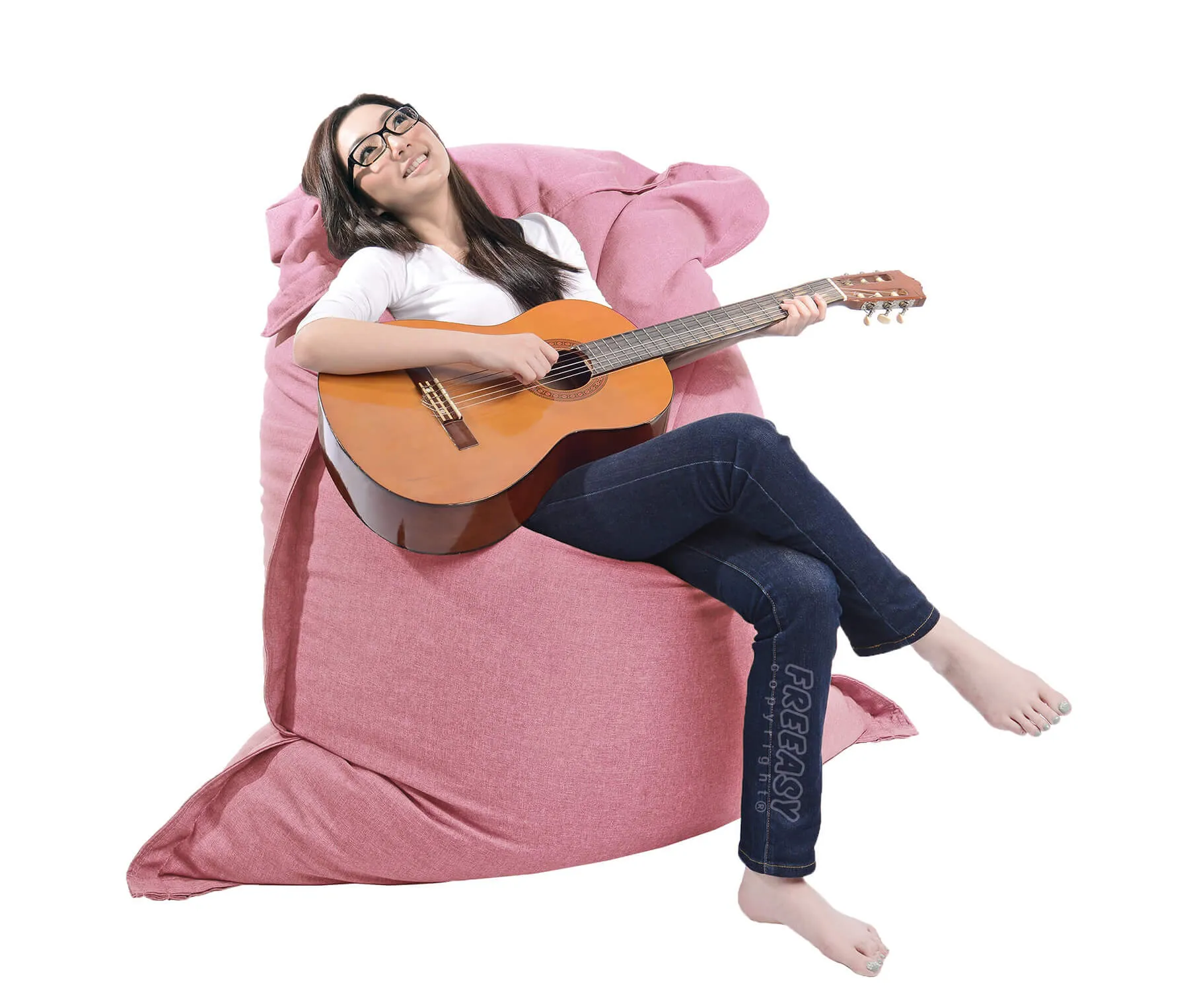 Pink Bean Bag