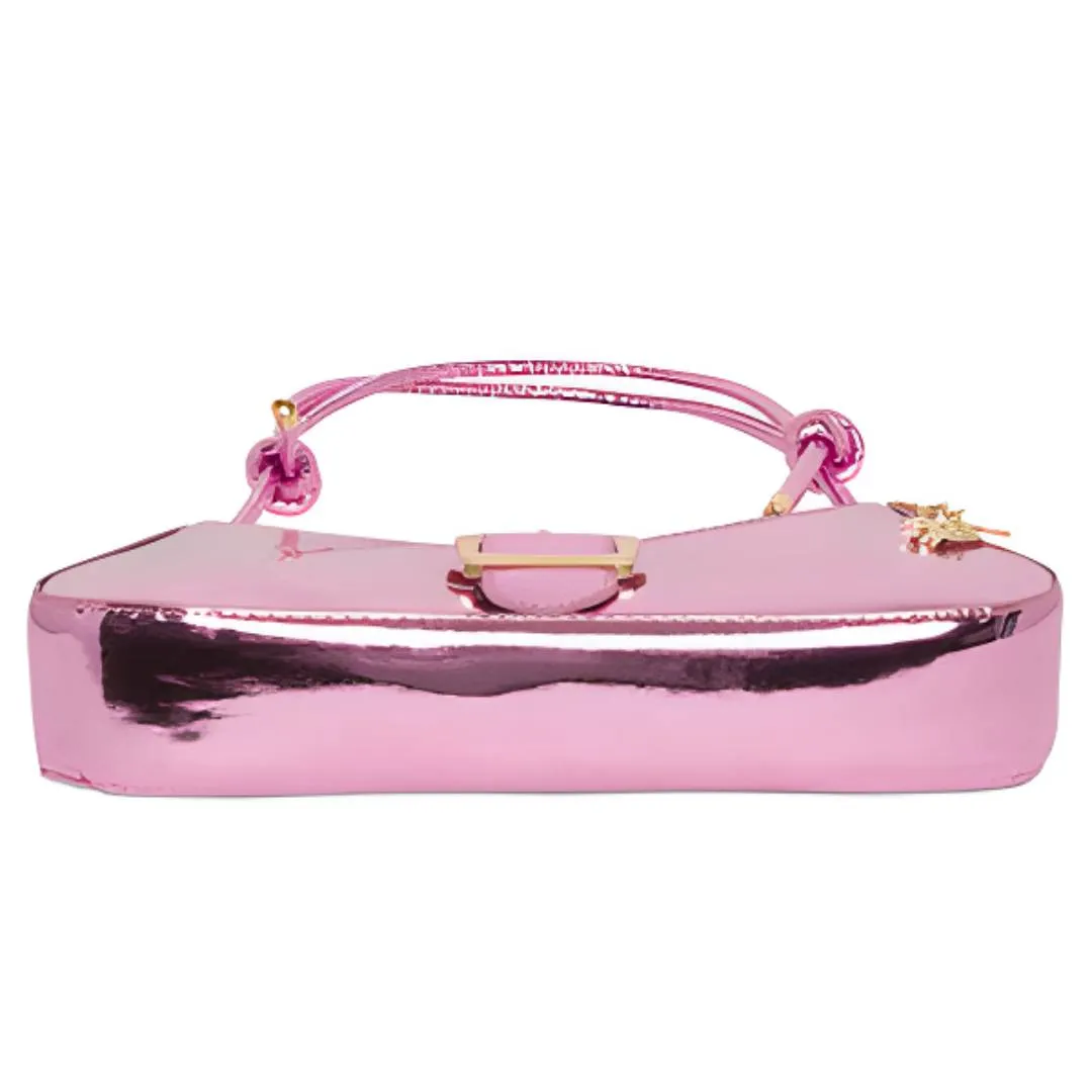 Pink Patent Shoulder Purse