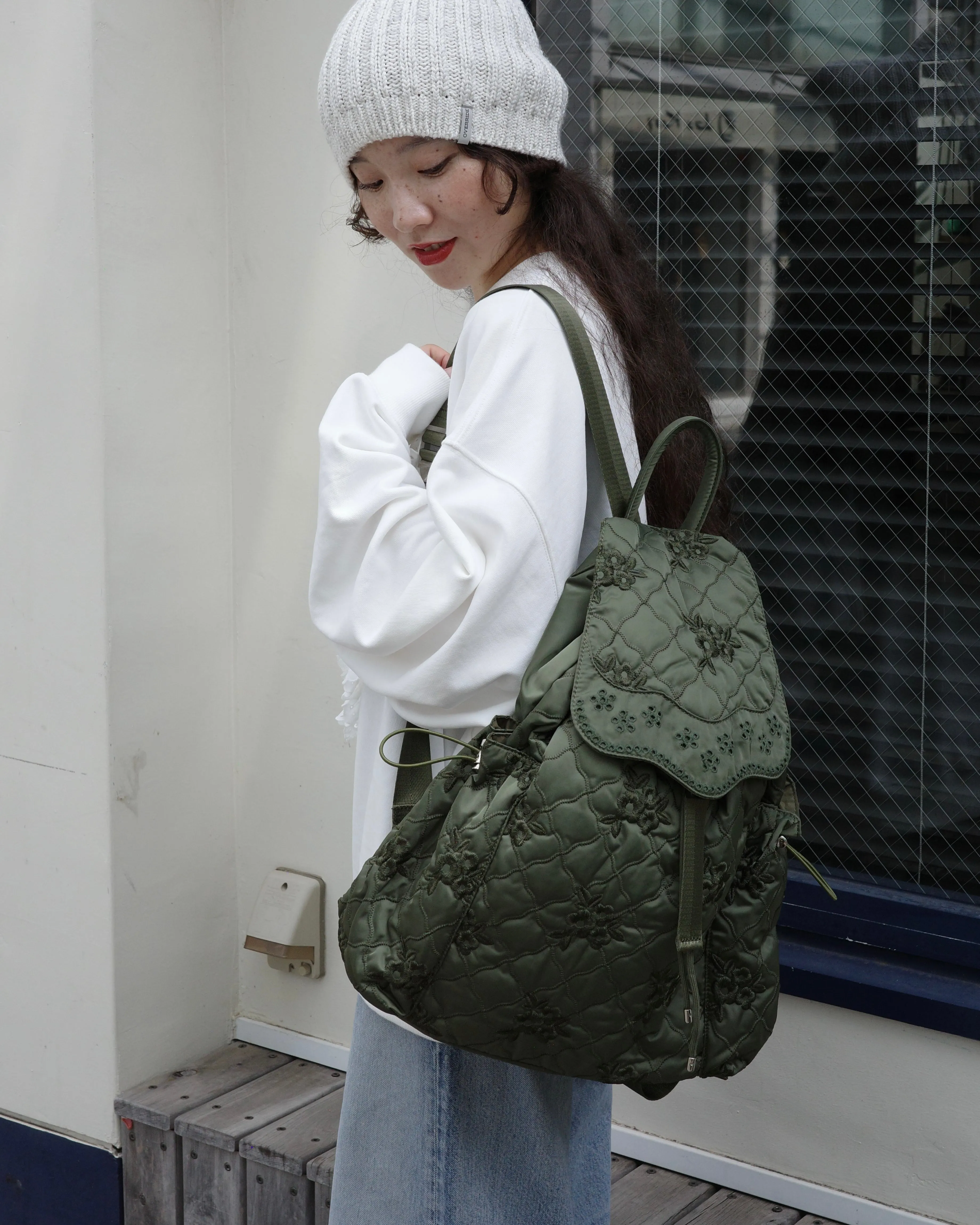 pointe backpack (khaki)