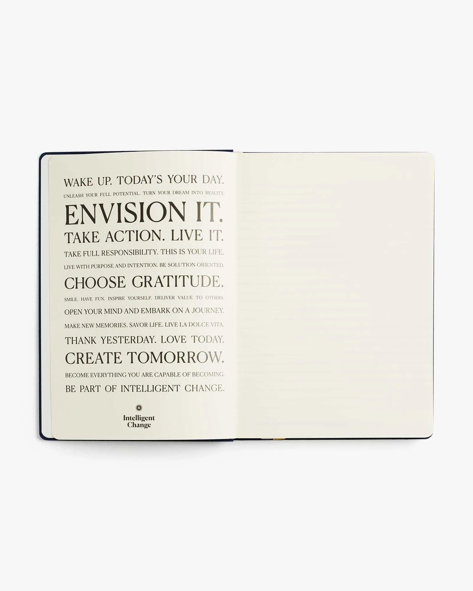 Premium Notebook - Beige by Intelligent Change