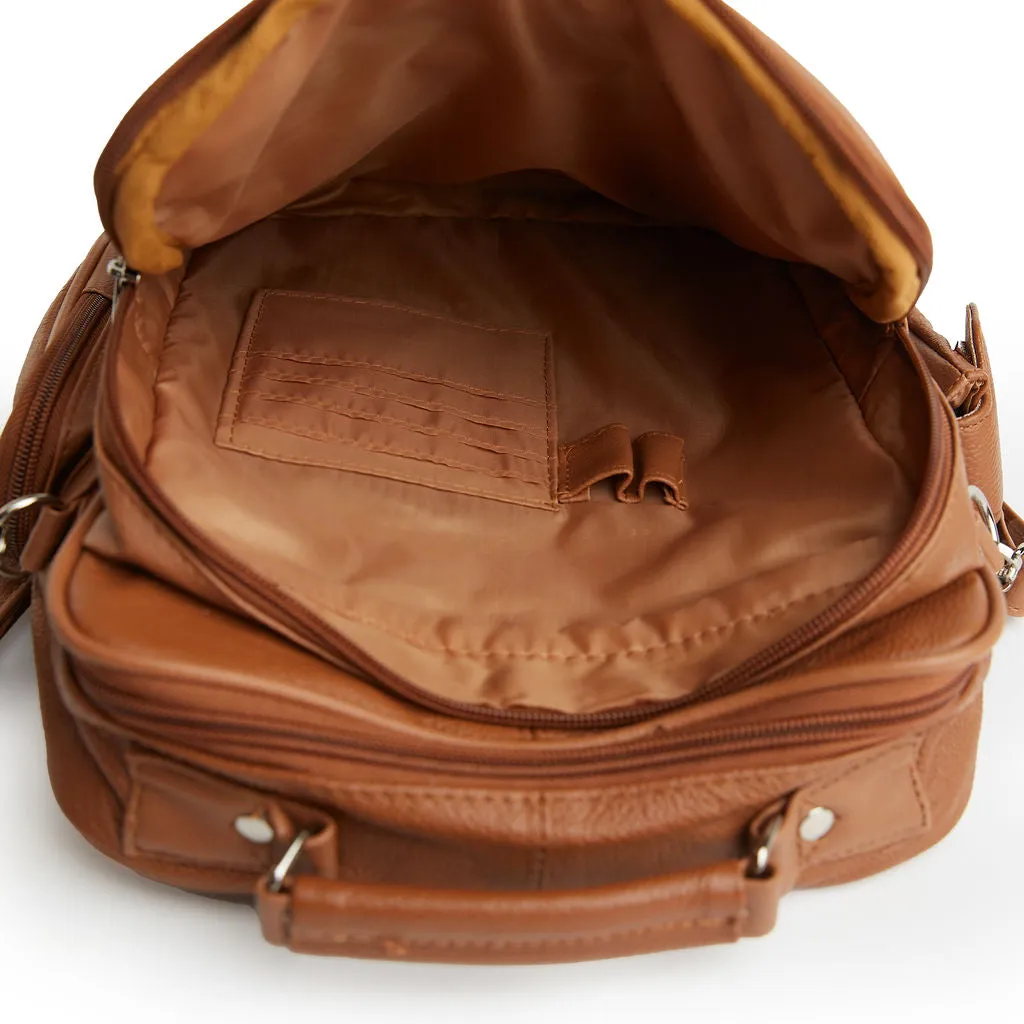 Pure Leather Shoulder Bag