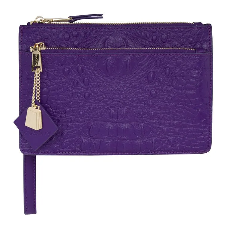 Purple Apollo 2 Clutch Purse