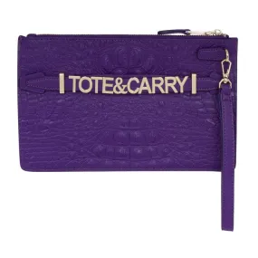 Purple Apollo 2 Clutch Purse