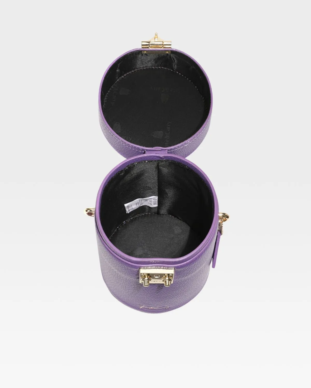 Purple Mini Barrel Purse