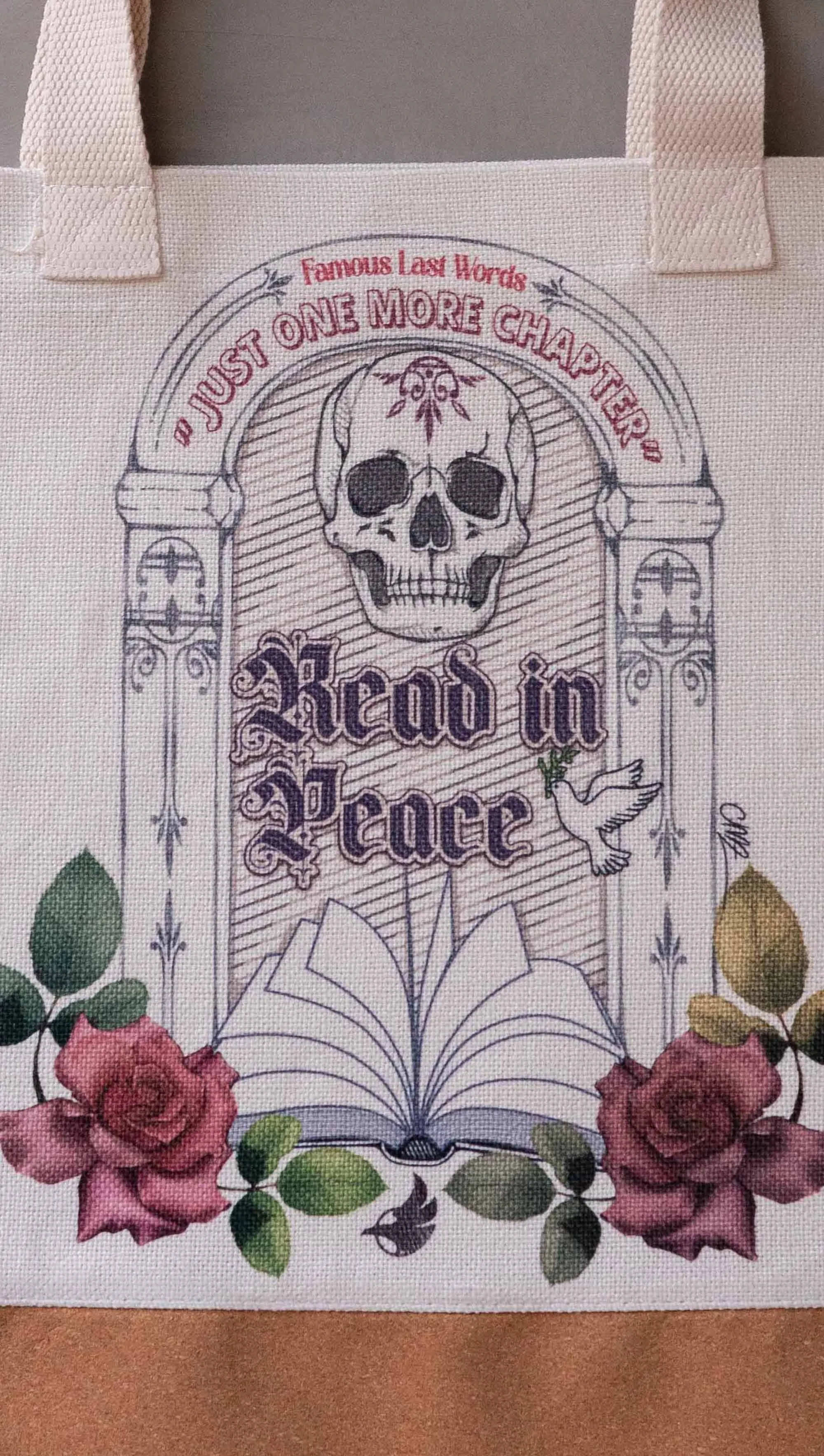 Read in Peace - Canvas Tote Bag