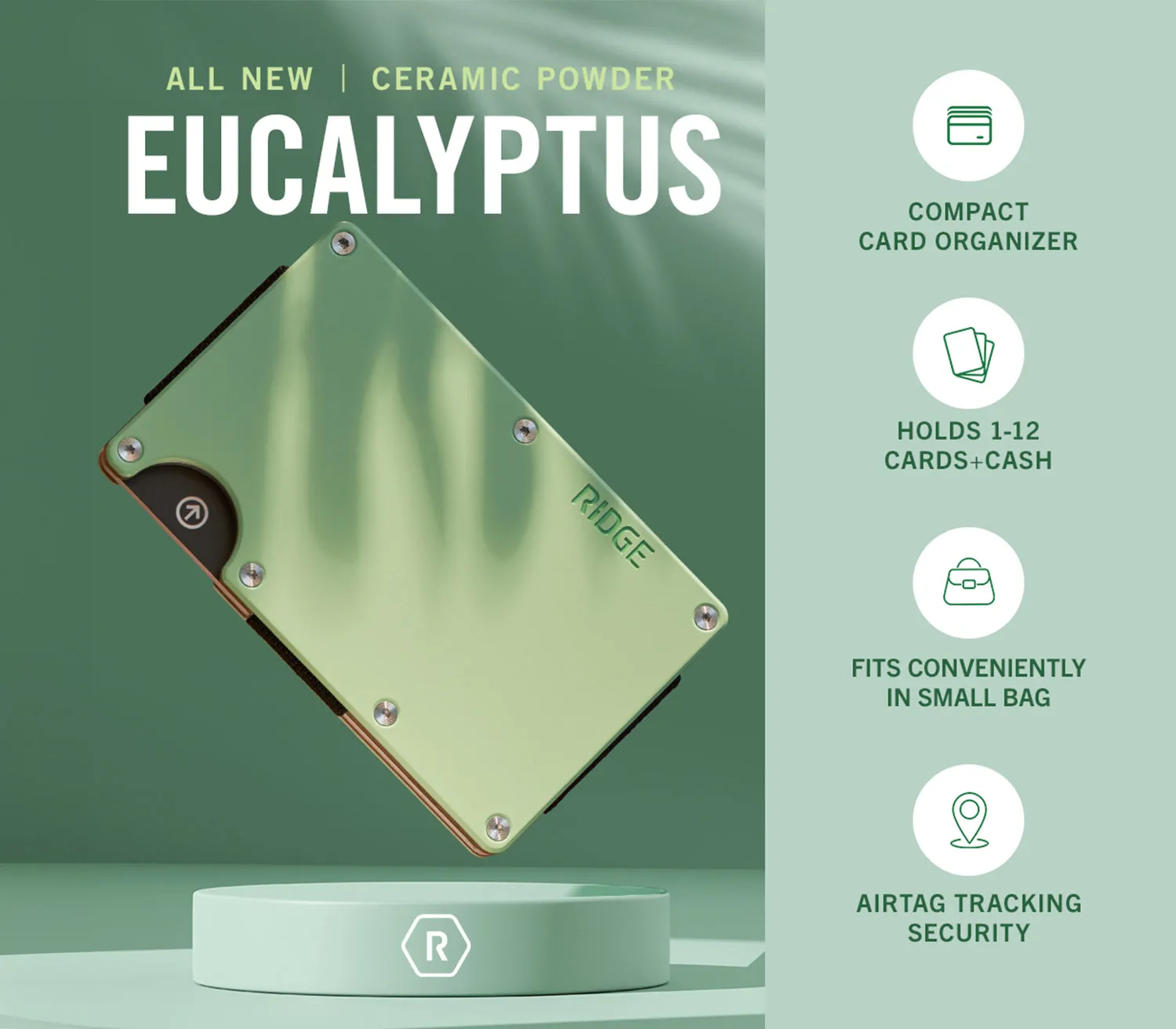 Ridge Wallet - Eucalyptus