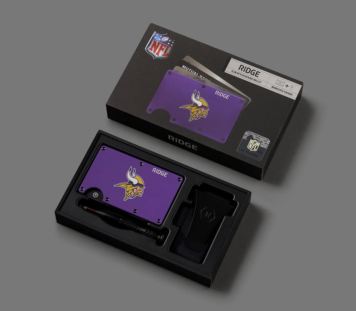 Ridge Wallet - Minnesota Vikings