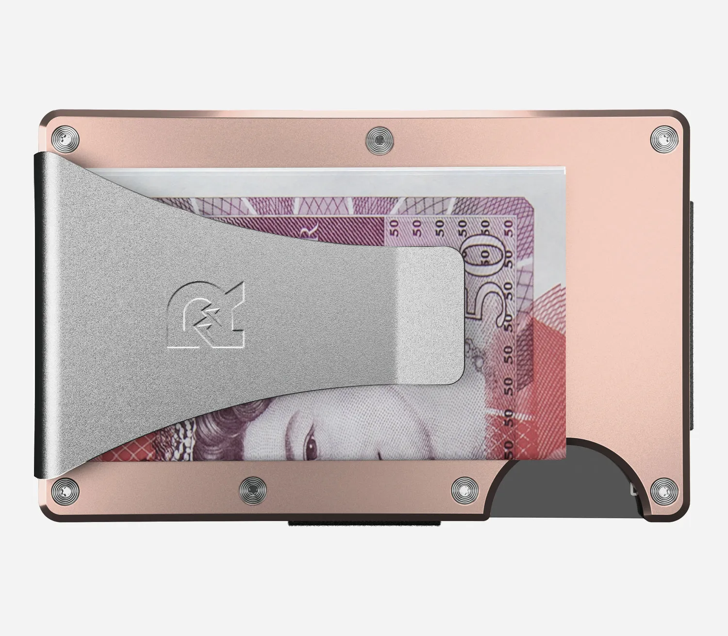 Ridge Wallet - Rose Quartz