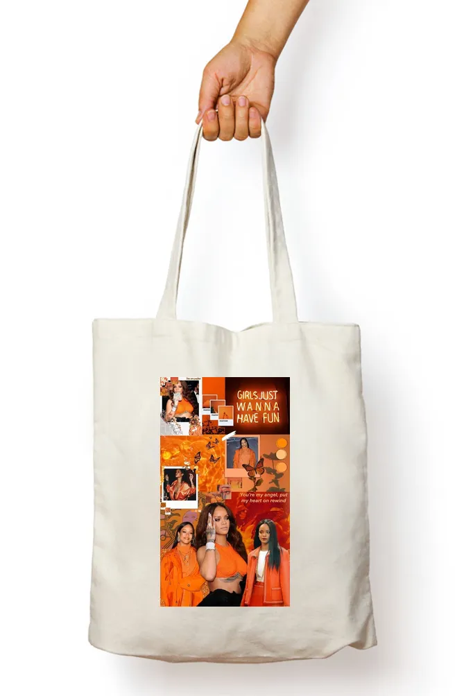 Rihanna Inspired Tote Bag